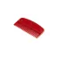 Plastic Mane Comb Red