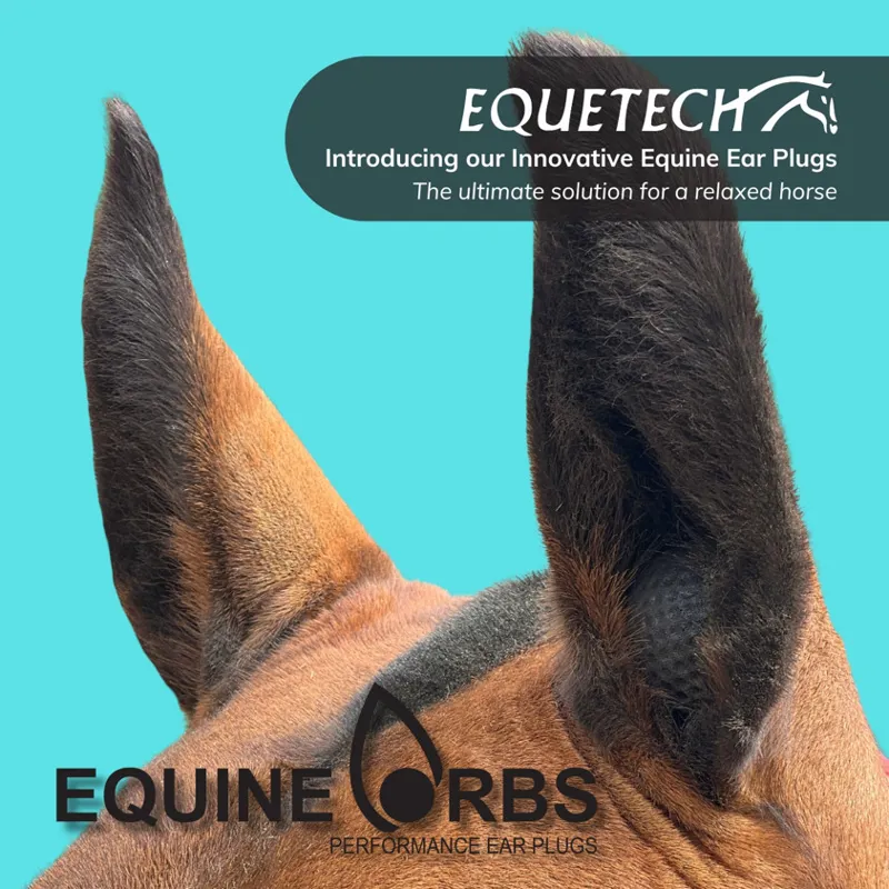 Equetech Equine Orbs Pack Of 4 Black-1