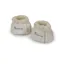 Shires Arma Fleece Topped Over Reach Boots White