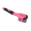 Shires Ezi-Groom Grip Bucket Brush Bright Pink