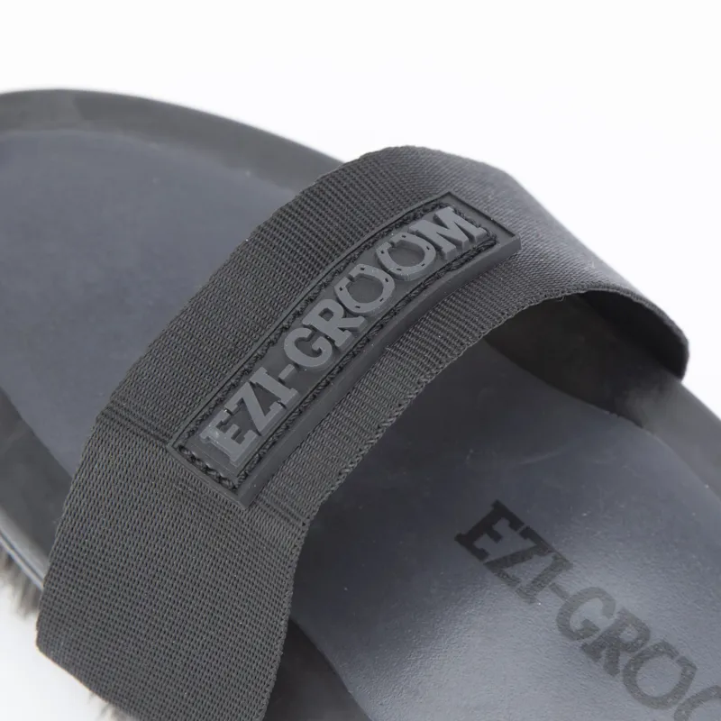Shires Ezi-Groom Grip Body Brush Small Black-3