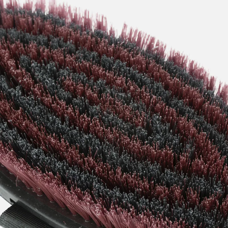 Shires Ezi-Groom Grip Body Brush Small Burgundy-1