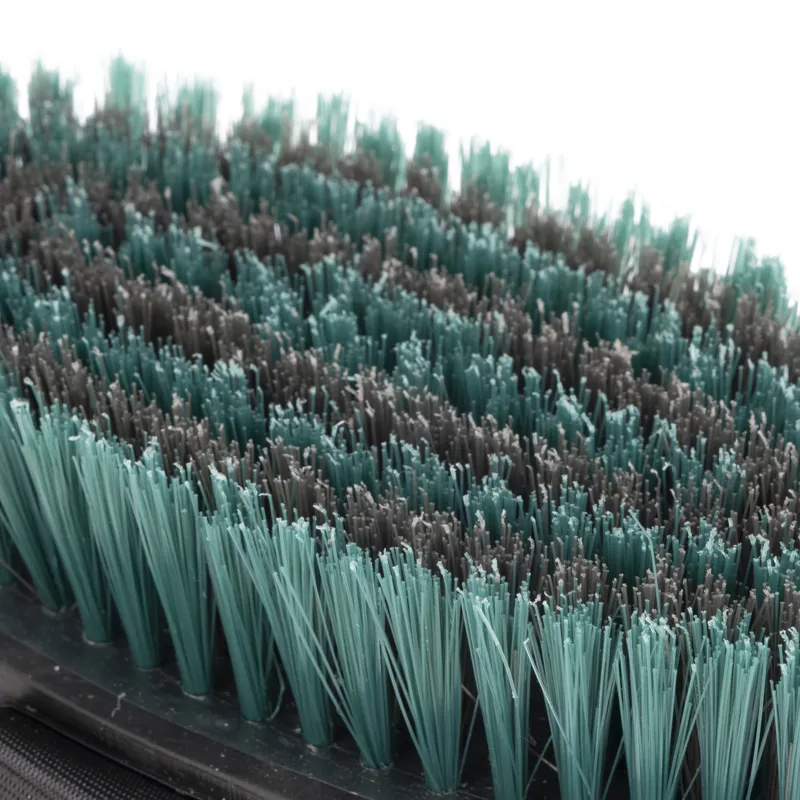 Shires Ezi-Groom Grip Body Brush Small Forest-1