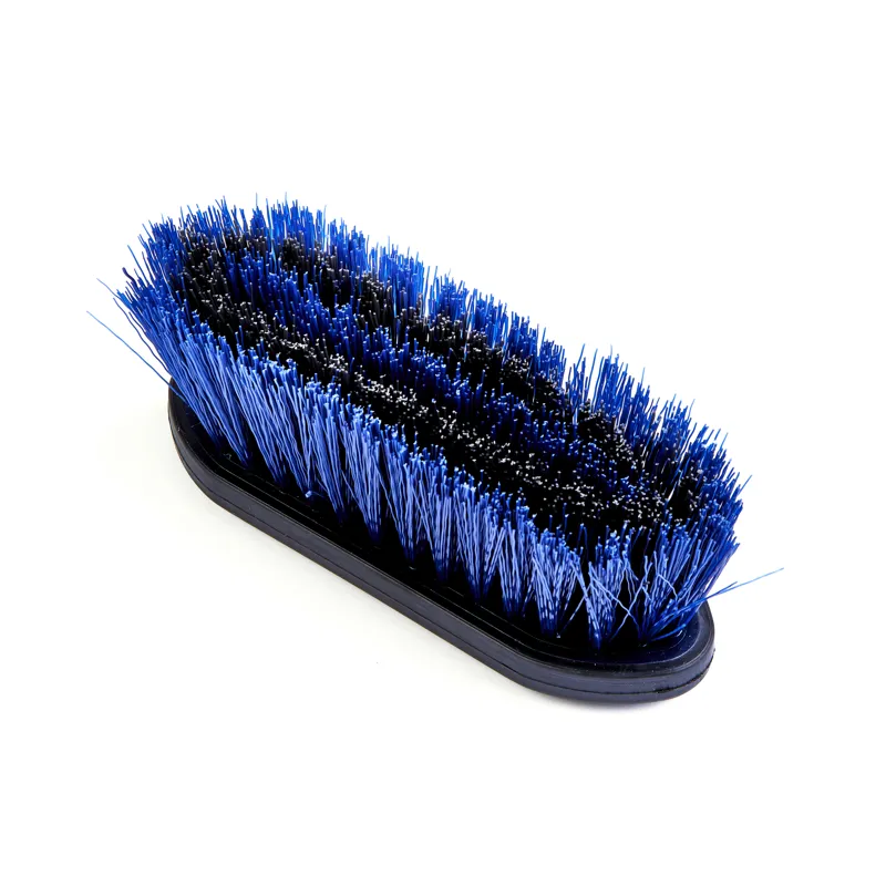 Shires Ezi-Groom Grip Dandy Brush Small Navy-1