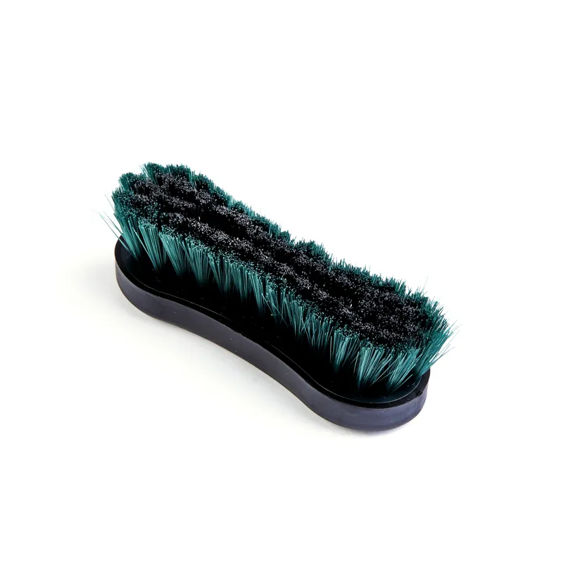 Shires Ezi-Groom Grip Face Brush Forest-1