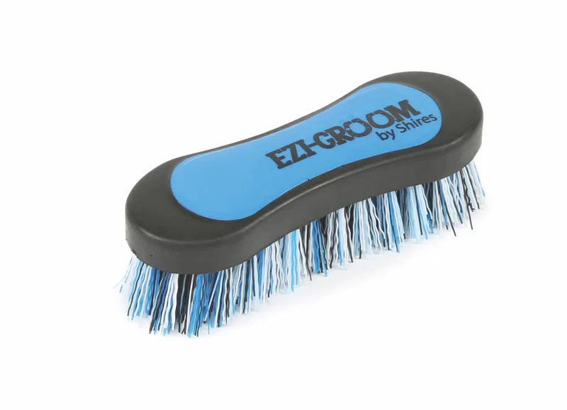 Shires Ezi-Groom Grip Hoof Brush Bright Blue