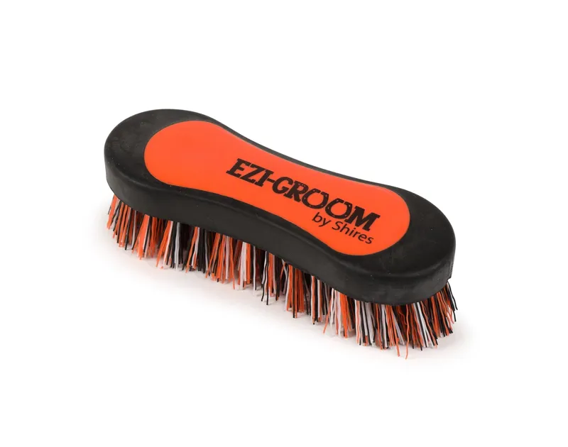 Shires Ezi-Groom Grip Hoof Brush Orange