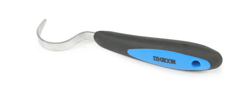 Shires Ezi-Groom Grip Hoof Pick Bright Blue