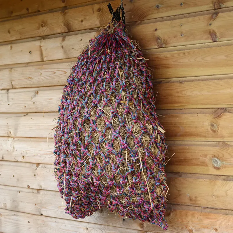 Hy Equestrian Slow Flow Elite Haynet Rainbow