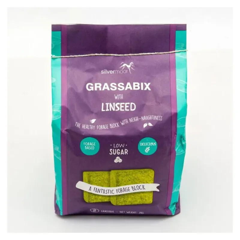 Silvermoor Grassabix Linseed 2 x 1KG Dual Pack