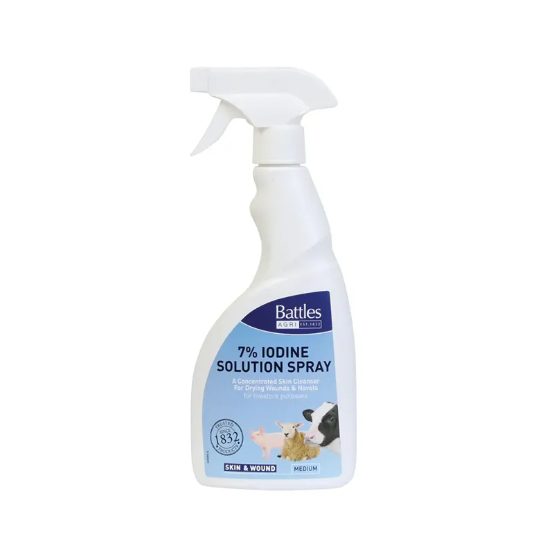 Battles 7% Strong Iodine Spray 500ml