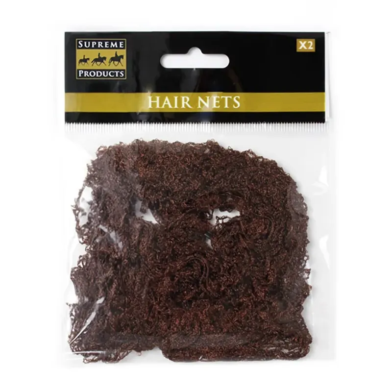 Supreme Products Hair Net Standard Weight Dark Brown