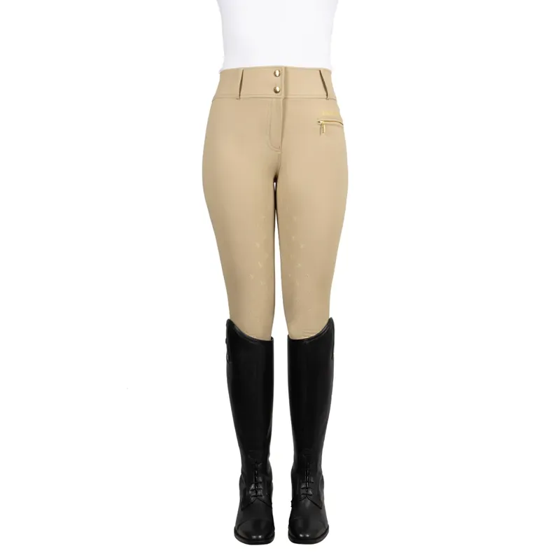 Supreme Products Champion Show Hunter Rider Breeches Biscuit Beige-4