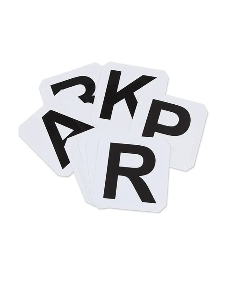 Self-adhesive Dressage Letters