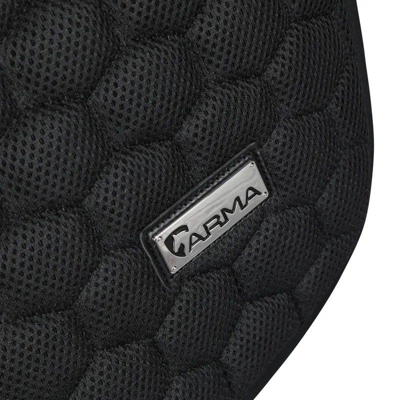 Shires Arma Air Motion Luxe Saddle Cloth Black-3