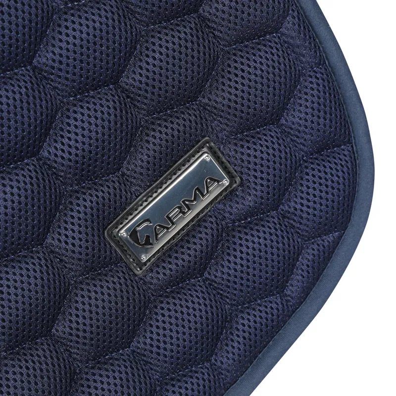 Shires Arma Air Motion Luxe Saddle Cloth Navy-1