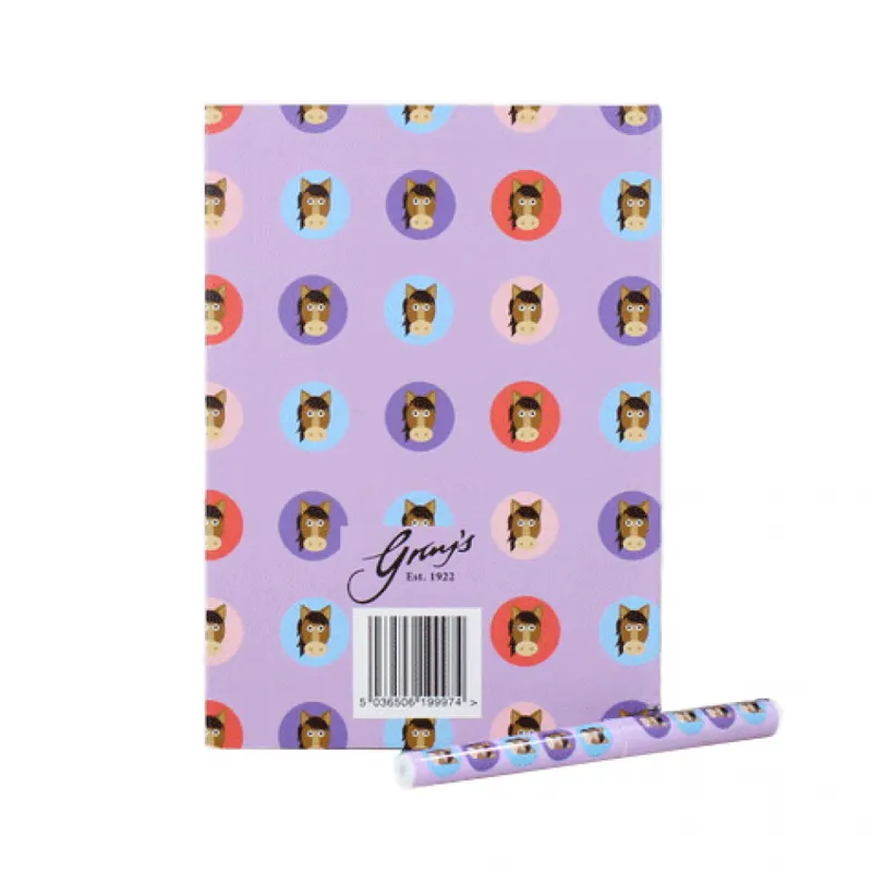 Cartoon Horse Notebook With Pen-2