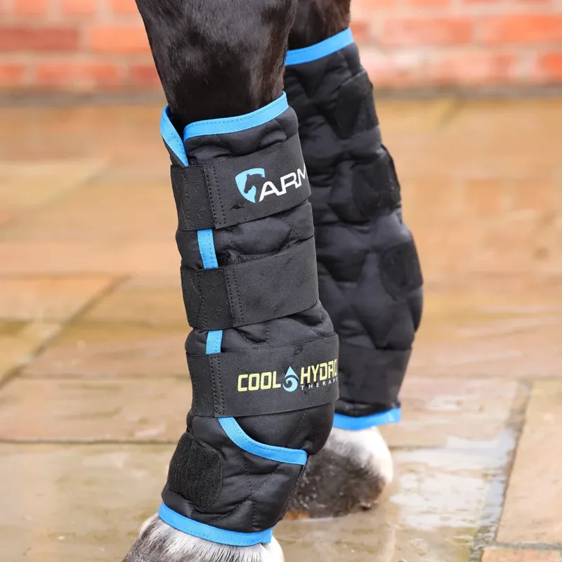 Shires ARMA Cool Hydro Therapy Boots Black-1