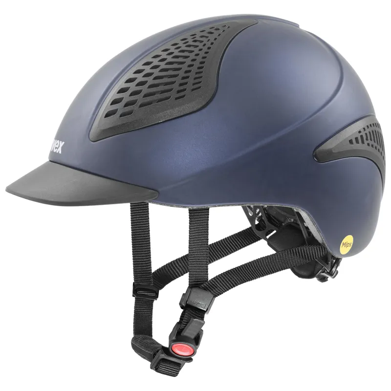 UVEX Exxential 111 MIPS Riding Hat Navy Matt