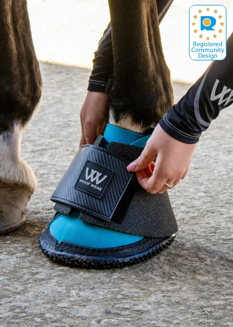Woof Wear Ultra Kevlar Over Reach Boots Black-1