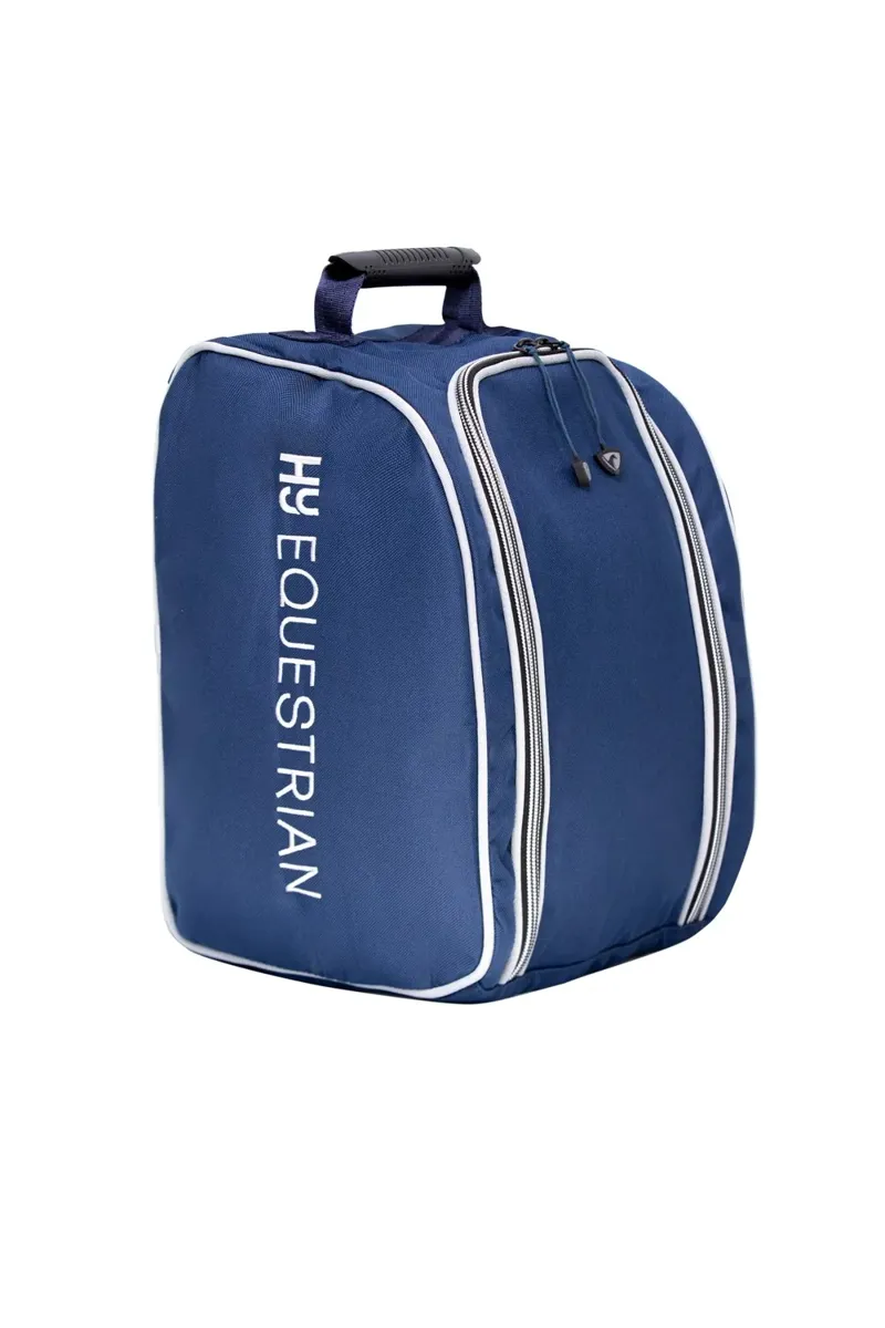 Hy Equestrian Hat Bag Navy