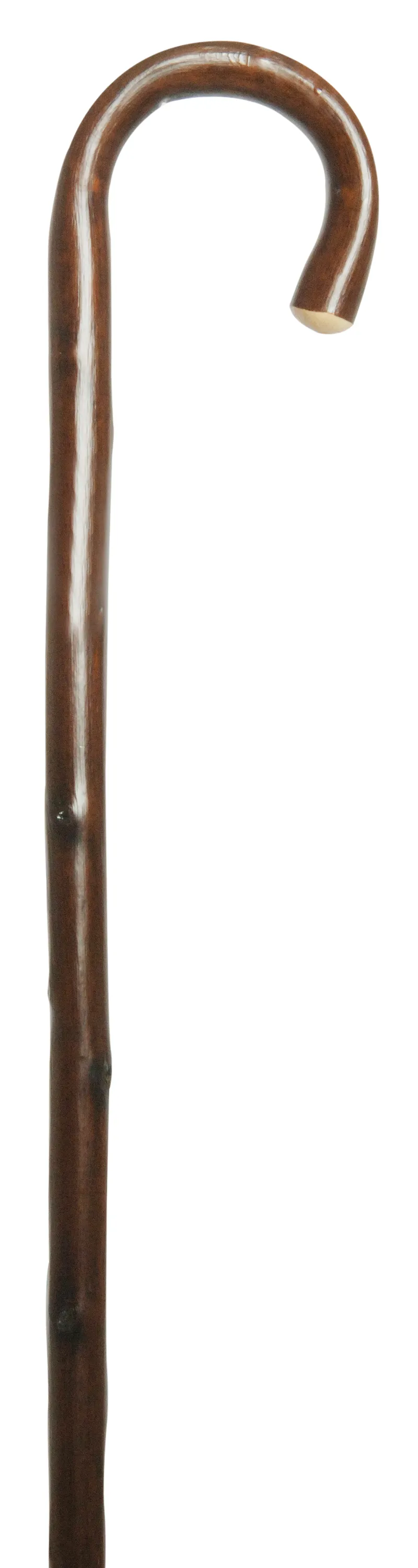 Classic Canes 38in Stout Chestnut Crook Walking Stick 3123