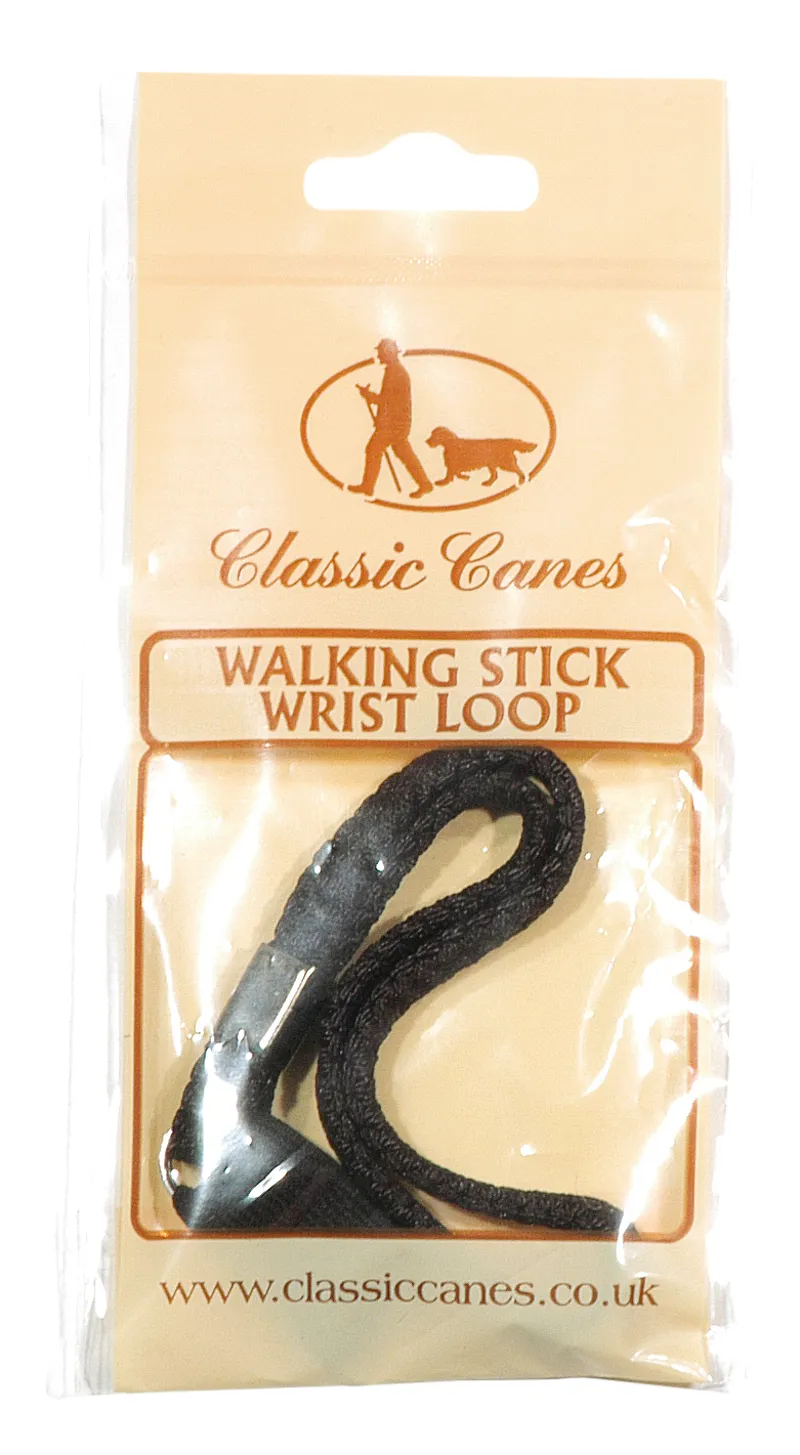 Classic Canes Wrist Loop Black-1