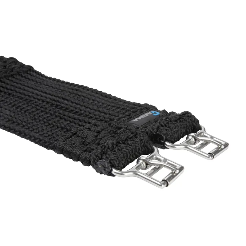 Shires Arma Braided Girth Black-4