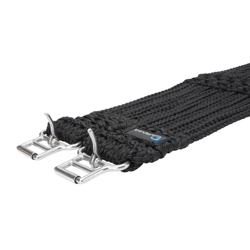 Shires Arma Braided Girth Black-3