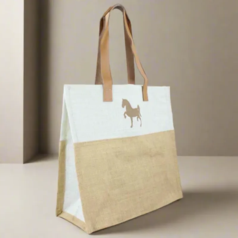 Grays Jute Shopper Bag Horse-4