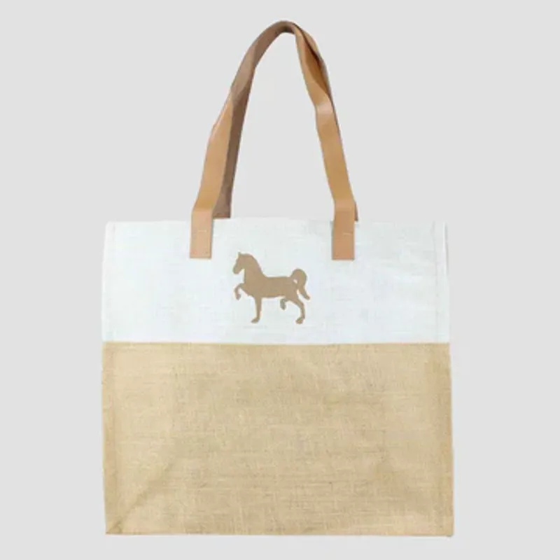 Grays Jute Shopper Bag Horse-1