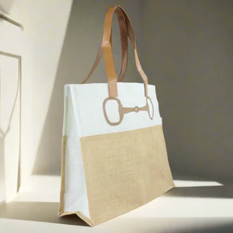 Grays Jute Shopper Bag Snaffle-2