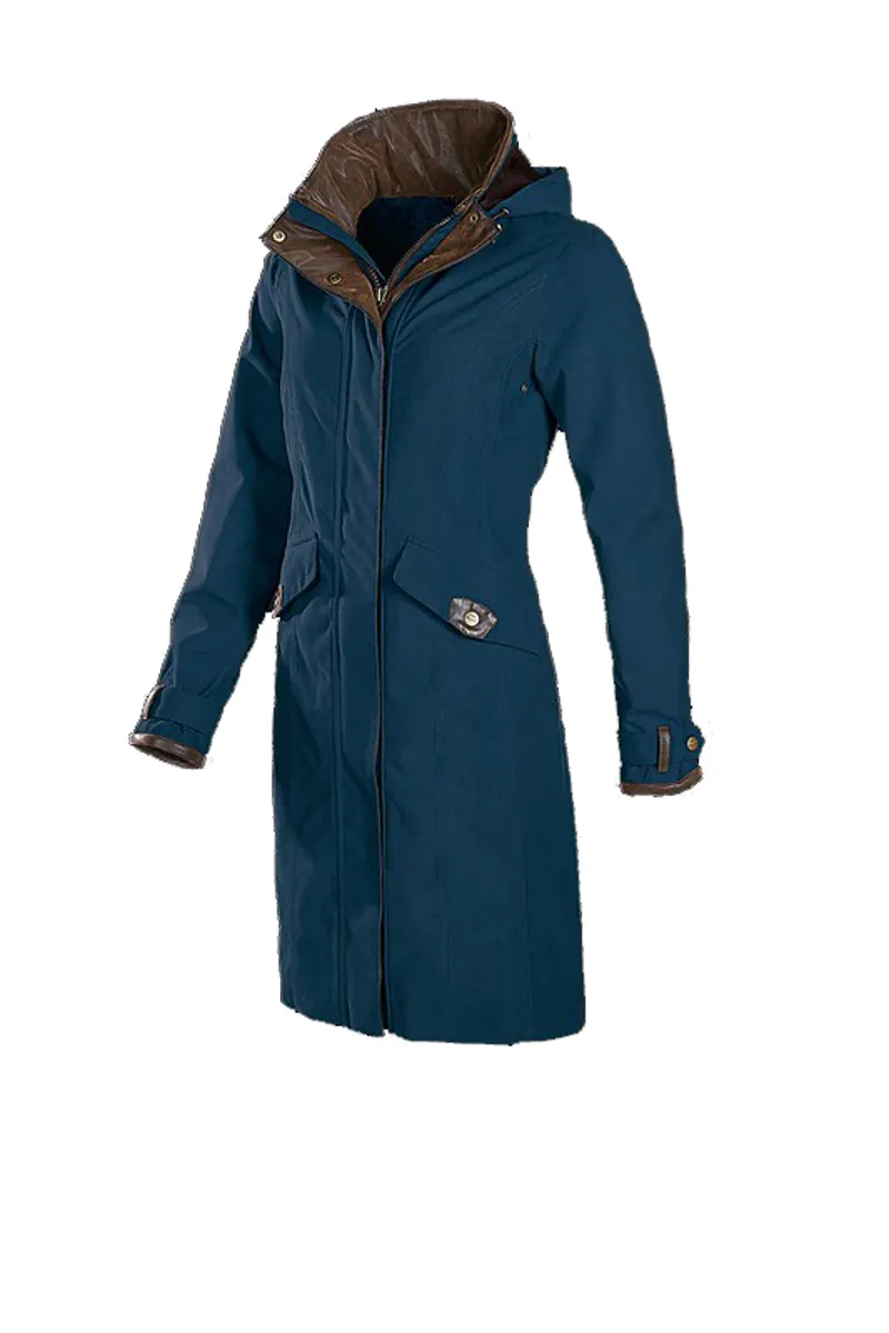 Baleno Ladies Chelsea Waterproof Coat 2025 Navy-1