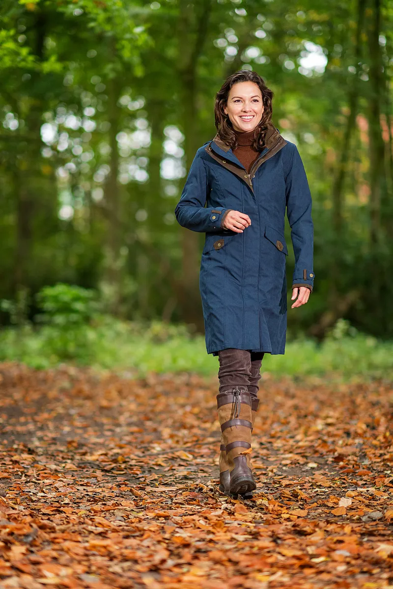 Baleno Ladies Chelsea Waterproof Coat 2025 Navy-2