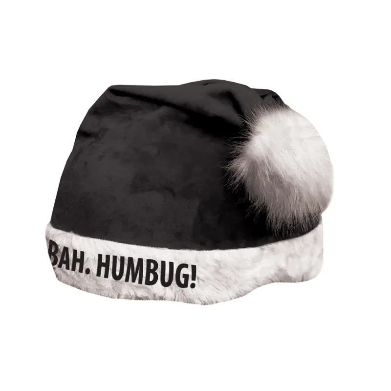 Equetech Childs Bah Humbug Christmas Hat Silk-1