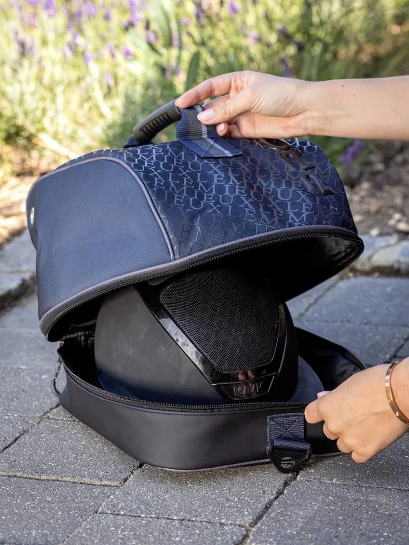 LeMieux Elite Pro Hat Box/Bag Navy-1