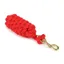Shires Cotton Leadrope Brass Trigger 2M Approx Red
