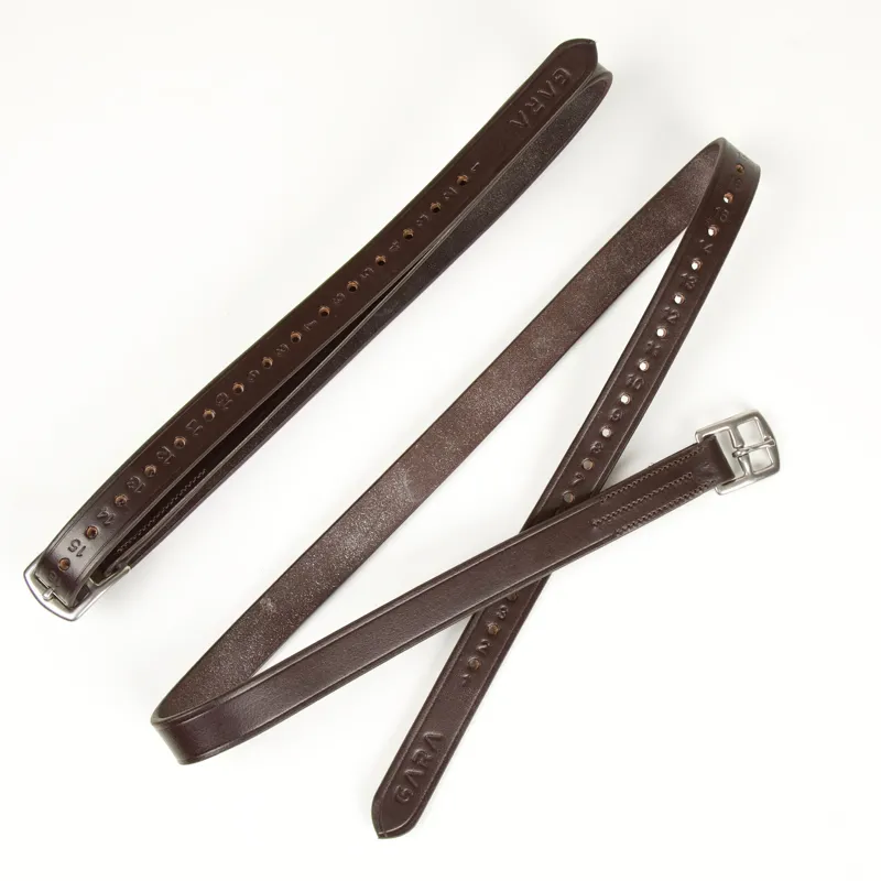 Shires Velociti Stirrup Leathers Havana