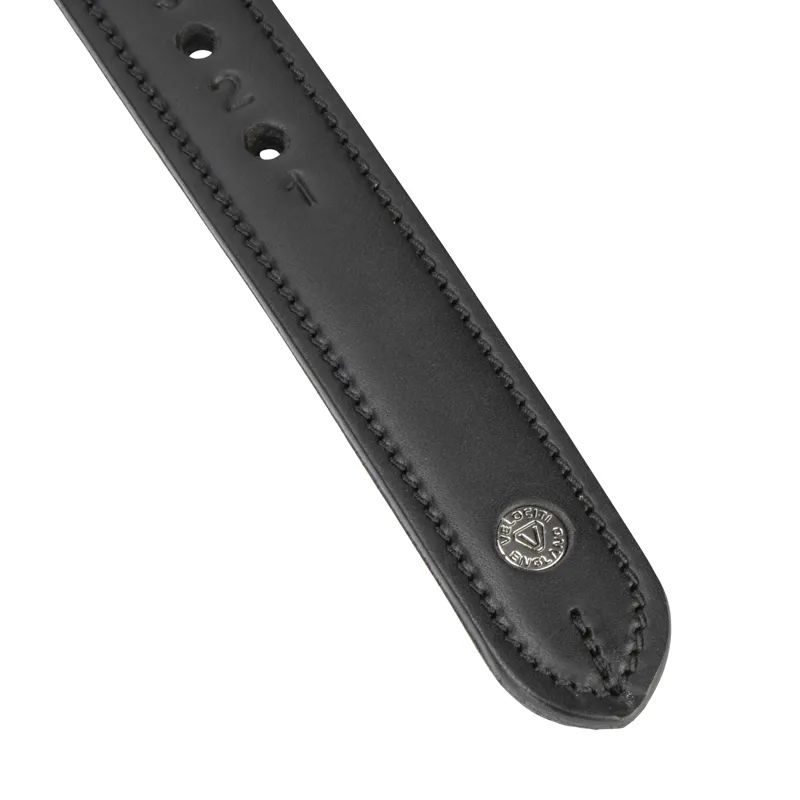 Shires Lusso Wrapped Stirrup Leathers 1in Black-3