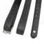 Shires Lusso Wrapped Stirrup Leathers 1in Black