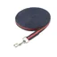 Shires Cushion Web Lunge Line 8M Navy/Red