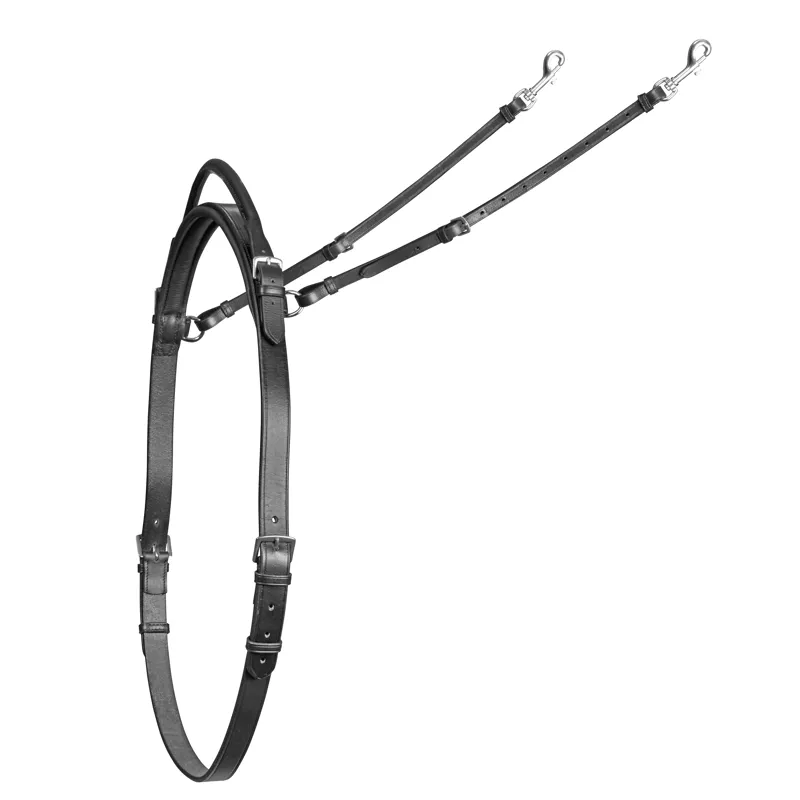 Shires Gara Neck Strap With Handle Black