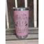 Engraved/Personalised 20oz Thermal Tumbler With Horsey Slogan Pink Horse Keep Me Stable