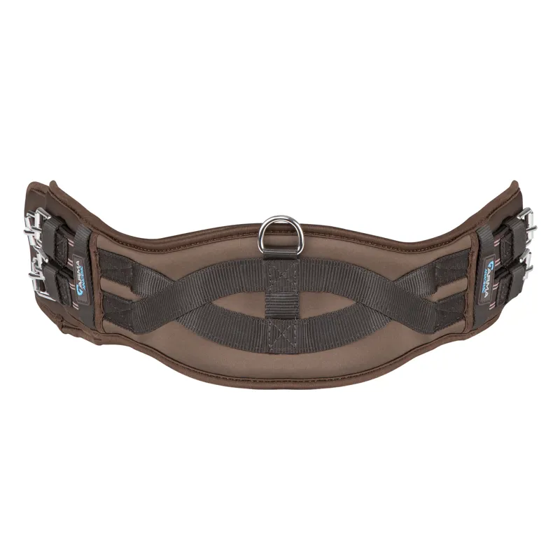 Shires Memory Foam Dressage Girth Brown