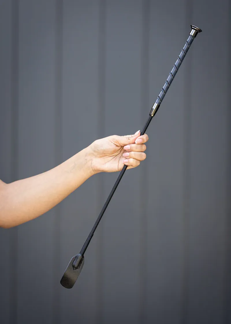 Woof Wear Stealth Riding Whip 60cm Navy/Black