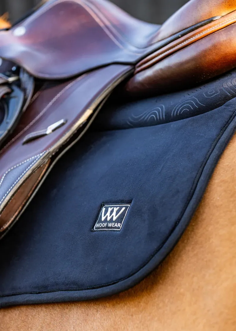 Woof Wear Elite Comfort Plus CC Saddle Pad Black-2