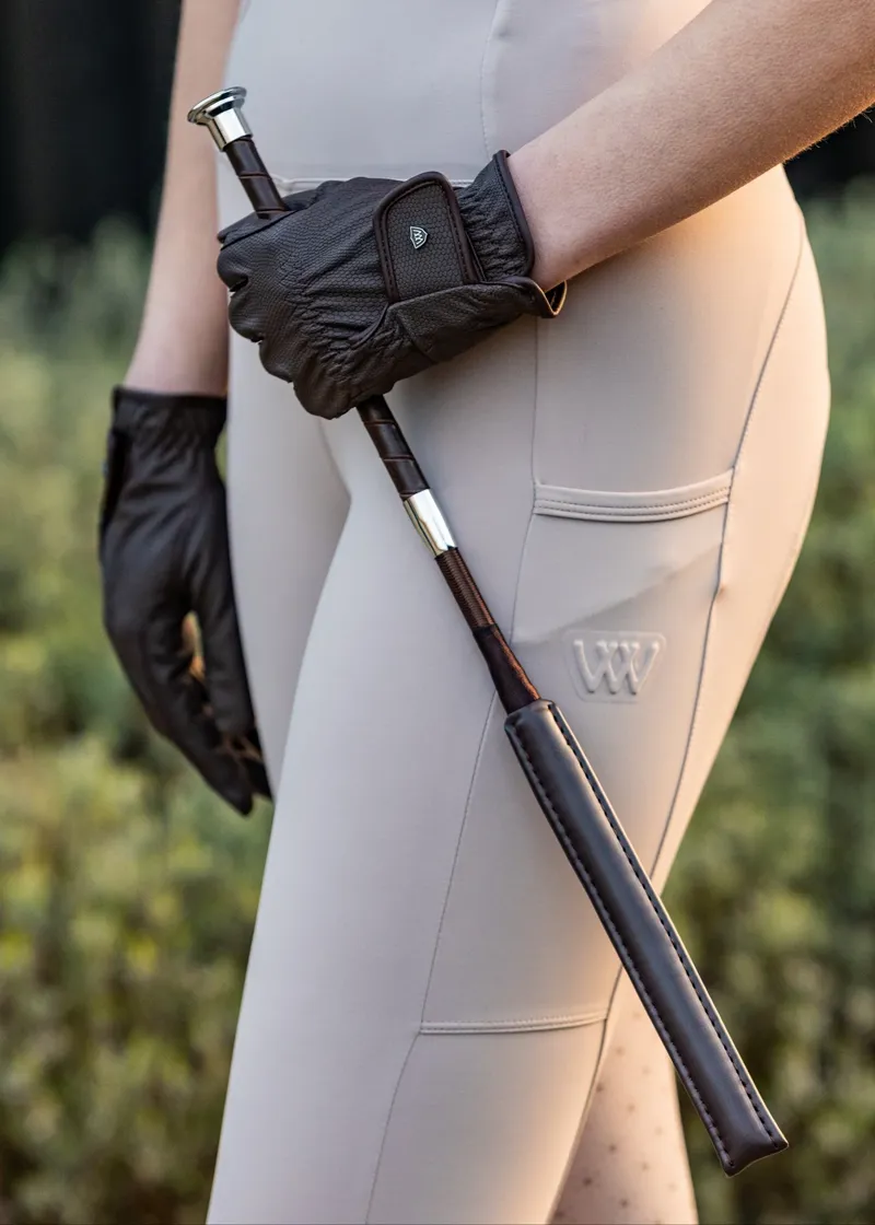 Woof Wear Classic Jump Bat 60cm Chocolate/Silver-2