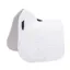 Shires Arma Deluxe Cotton Dressage Saddlecloth White 17-18in
