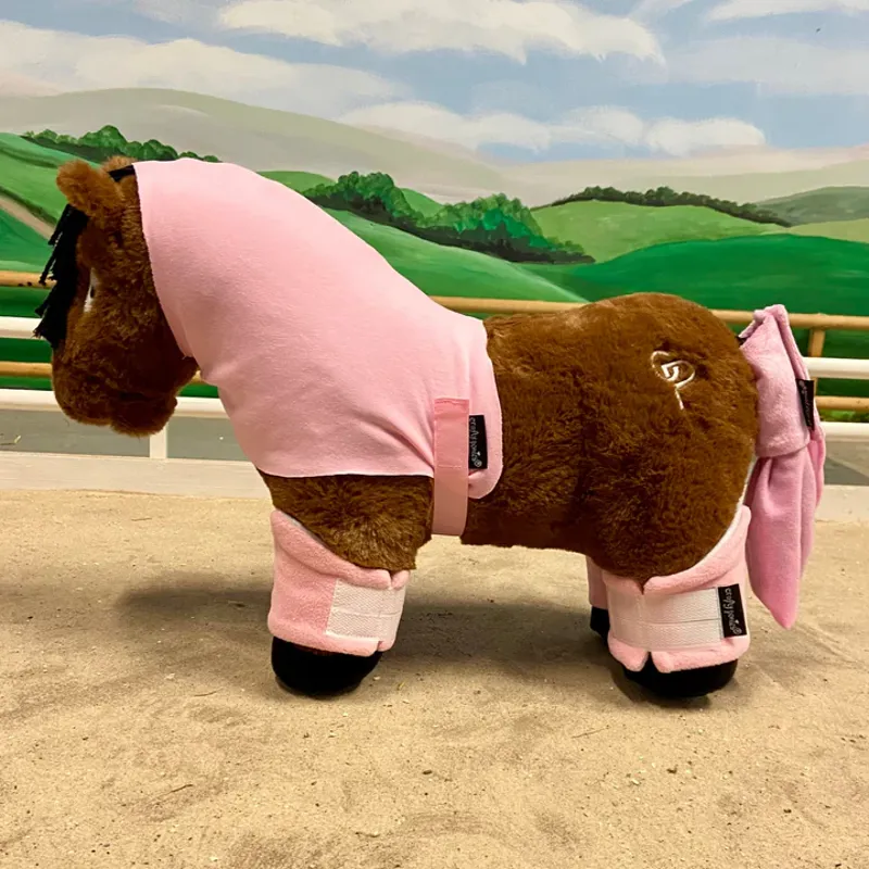 Crafty Ponies Travel Rug Set Pink