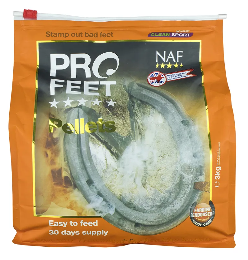NAF Pro Feet Pellets 3kg